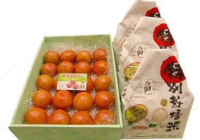 G3金太郎トマトと小山町産コシヒカリのセット